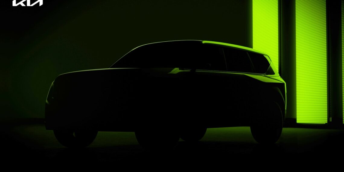 2024 Kia ​​​​​​EV8 grande SUV elettrico in sviluppo - rapporto