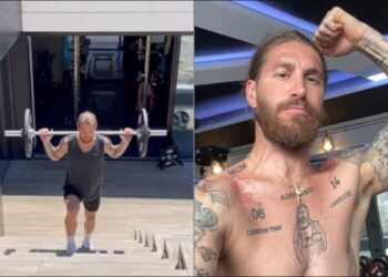Dopo aver lasciato il Real Madrid, Sergio Ramos mostra un allenamento personalizzato sbalorditivo