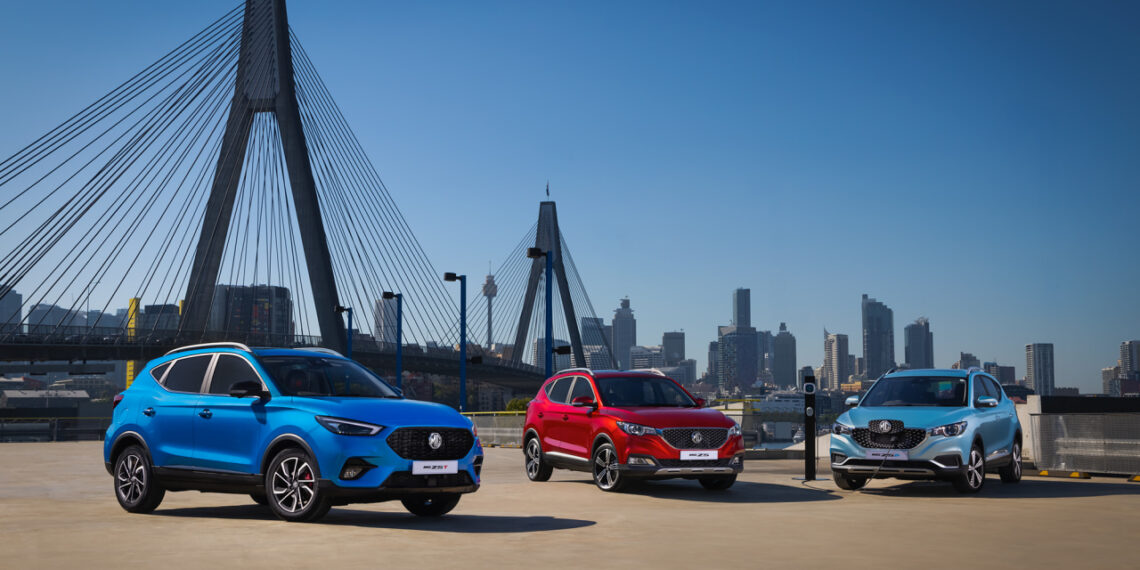Crescita delle vendite di MG ancorata a ZS SUV
