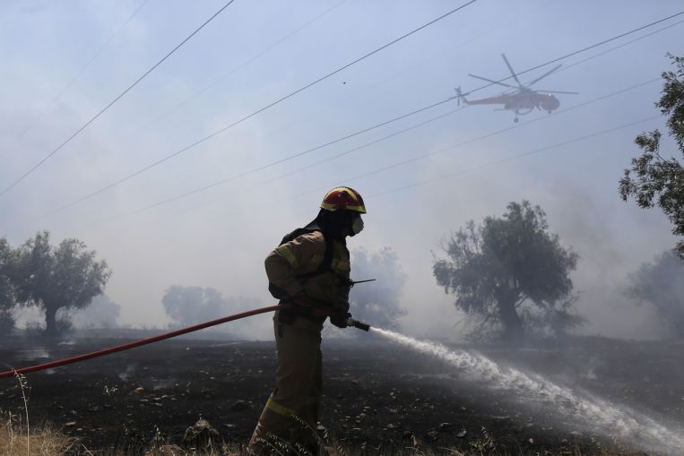 Dozzine di incendi boschivi sotto controllo in Grecia