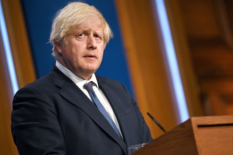 Il primo ministro britannico Boris Johnson fa una proposta di "livellamento" per guardare oltre il Covid-19