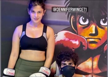 Jennifer Winget dà un assaggio del suo "Toofaan" qui perché provare un allenamento di boxe?