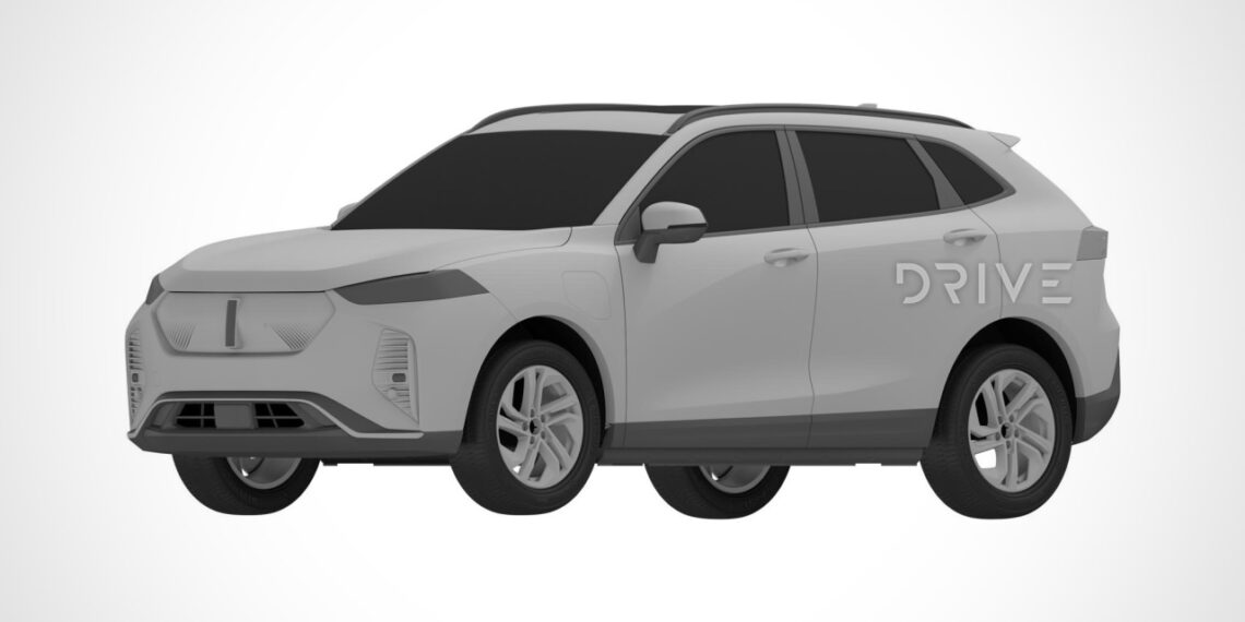 Notizia in anticipo!  Il SUV elettrico compatto di Haval rivelato nella domanda di brevetto