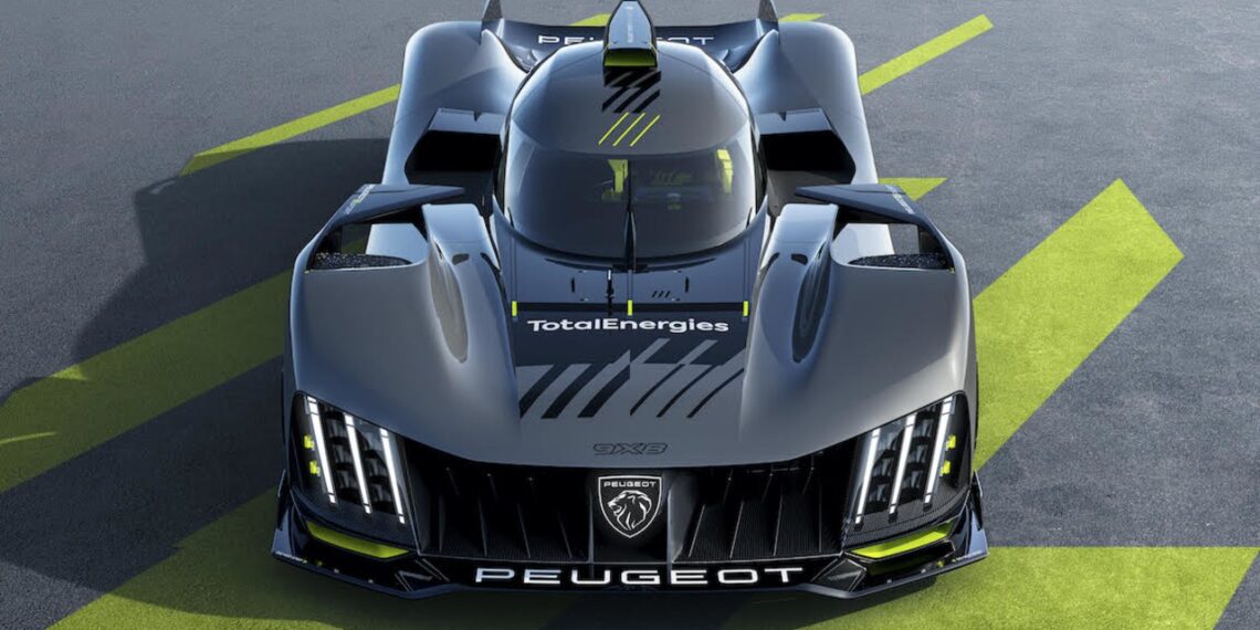 Peugeot 9X8: il brand francese svela Hypercar ibrida per affrontare la 24 ore di Le Mans