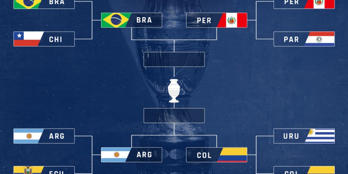 Tabellone Copa America 2021: palinsesto TV, canali, streaming per vedere ogni partita negli USA
