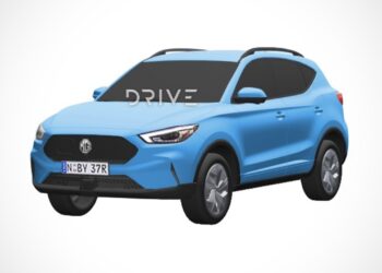 2023 MG ZS EV restyling in arrivo: SUV elettrico aggiornato rivelato nelle domande di brevetto, previsto qui nel 2022