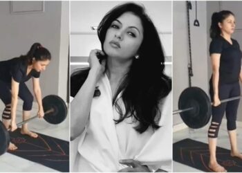 Bhagyashree spinge i suoi limiti, colpisce lo stacco per la prima volta in un video di allenamento