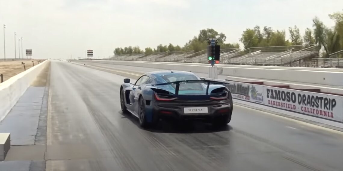 F1 veloce: la Rimac Nevera elettrica è l'auto da strada con l'accelerazione più veloce al mondo