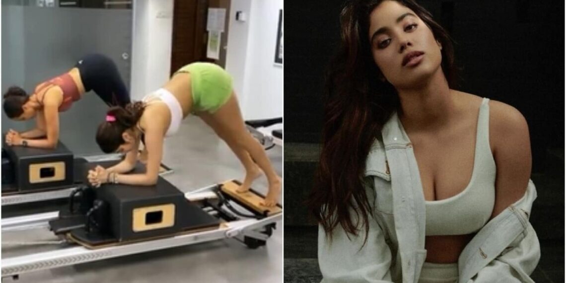 Janhvi Kapoor lavora al suo centro con una routine di Pilates in un nuovo video di allenamento: Guarda
