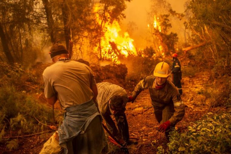 La Grecia inizia a contare il costo dopo settimana di incendi "catastrofici"