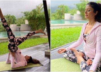 La sessione di yoga di Pooja Batra ti ispirerà per iniziare il tuo weekend in forma