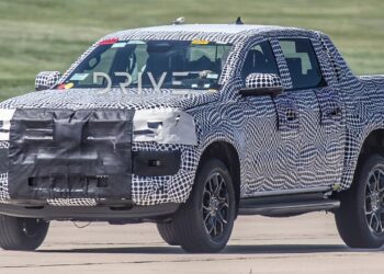 2023 Volkswagen Amarok prime foto spia!