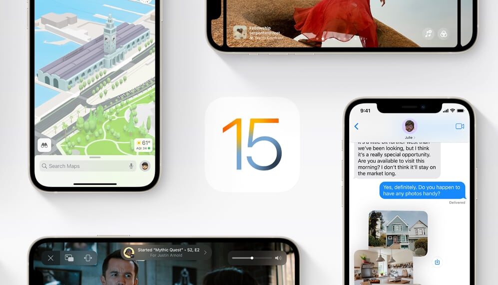 Apple ha appena rilasciato il suo nuovo importante aggiornamento iOS 15 per iPhone: ecco le novità