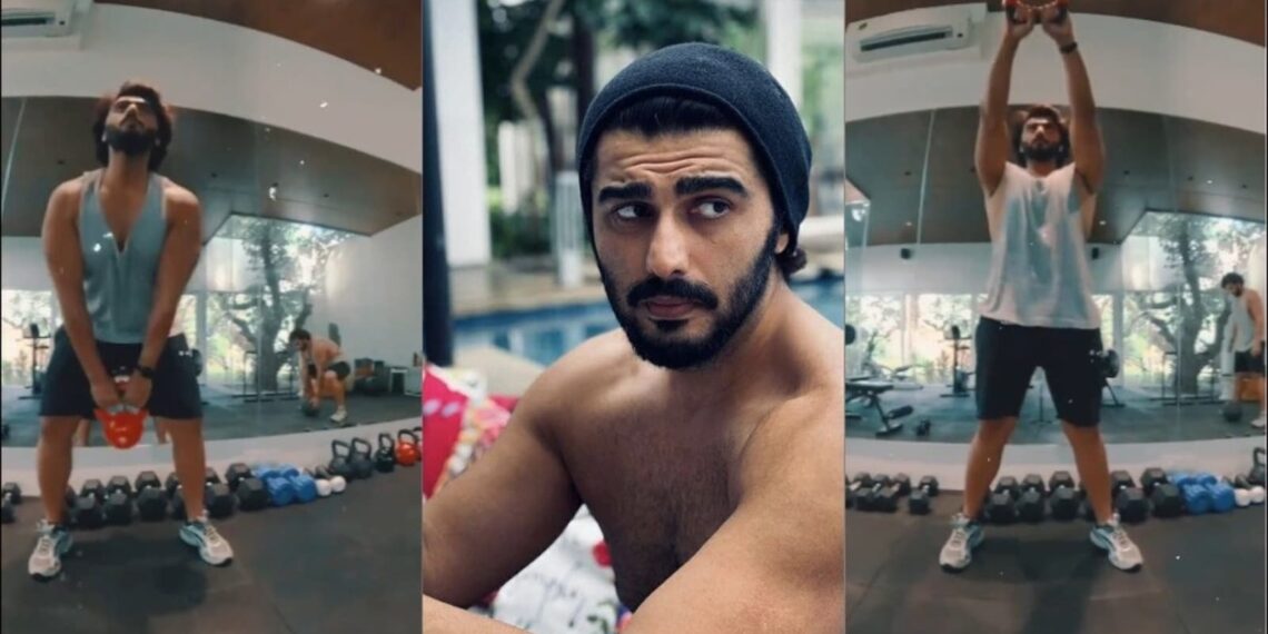Arjun Kapoor è inarrestabile mentre si allena per Chokra Jawaan in palestra questo lunedì