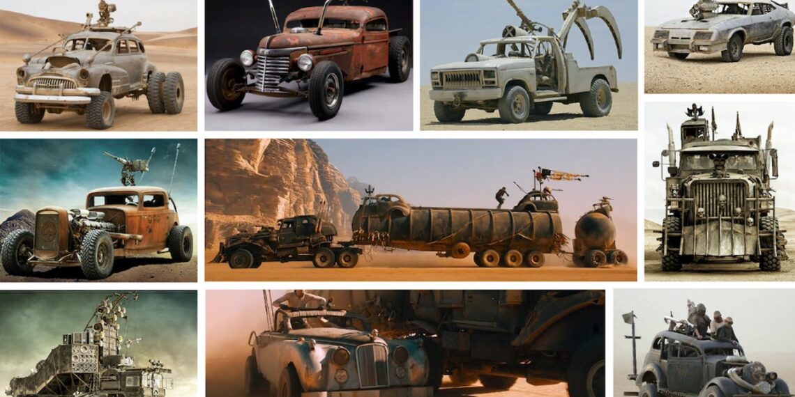 Collezione di auto del film Mad Max Fury Road in vendita