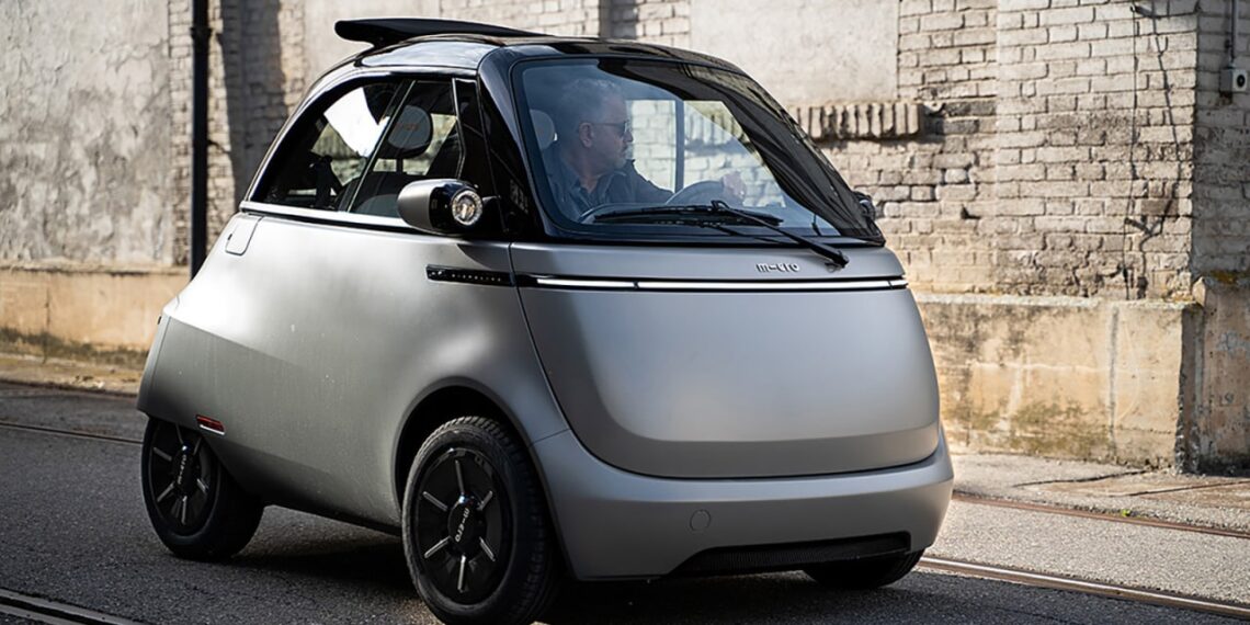 Copertura rotture per auto di produzione elettrica Microlino
