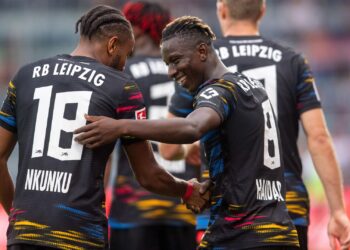 Haidara di RB Lipsia apre un gol in Bundesliga con l'Union Berlin di Awoniyi che torna alla vittoria
