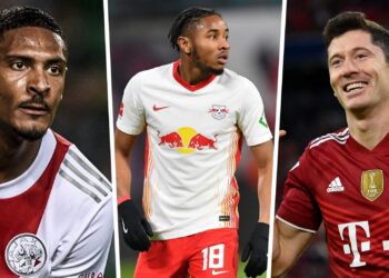 Haller dell'Ajax combatte Lewandowski e Nkunku per il premio Champions League