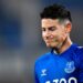 James Rodriguez ha chiesto a Benitez di mostrare l'impegno dell'Everton, ma il futuro resta incerto