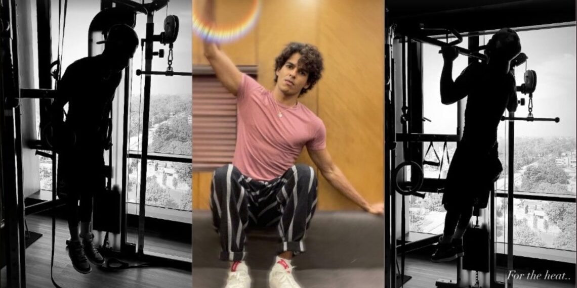 L'allenamento di calisthenics di Ishaan Khatter è martedì per l'allenamento