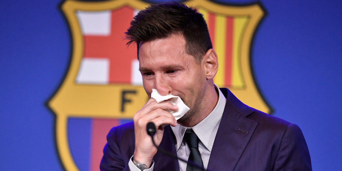 Messi non meritava di lasciare il Barcellona così, dice il presidente della Liga Tebas