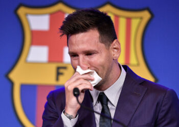 Messi non meritava di lasciare il Barcellona così, dice il presidente della Liga Tebas