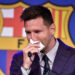 Messi non meritava di lasciare il Barcellona così, dice il presidente della Liga Tebas