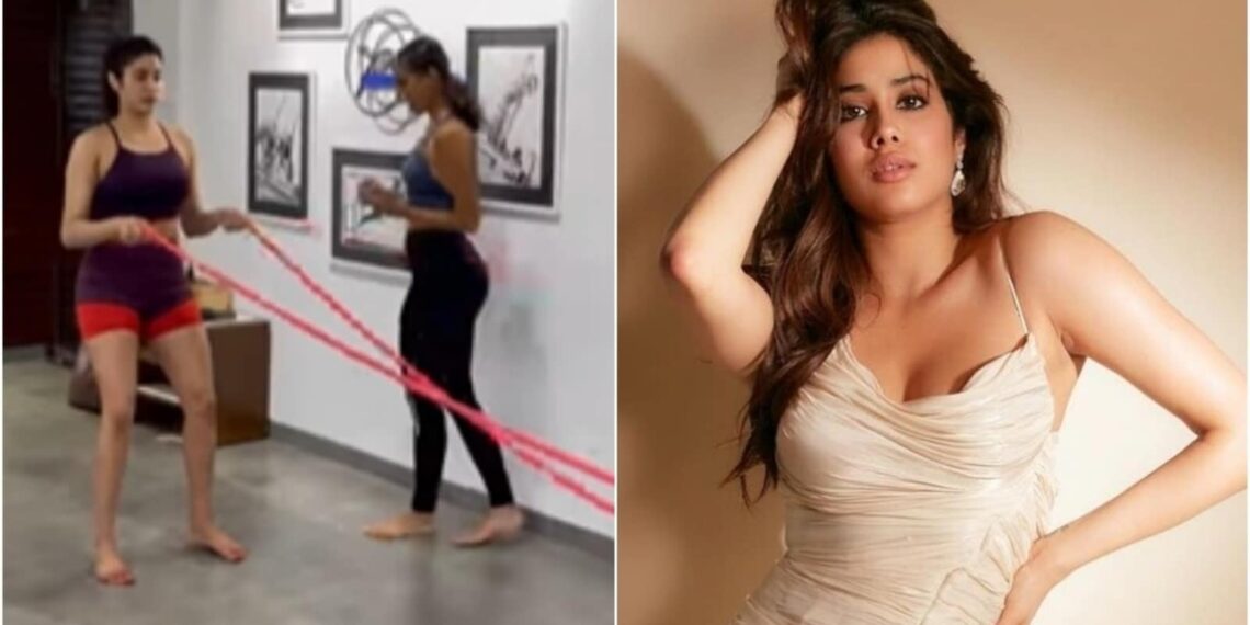 ICYMI: il video di allenamento con la corda di Janhvi Kapoor ti ispirerà ad andare in palestra, guarda |  Salute