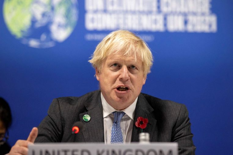 La Gran Bretagna difende il piano del primo ministro Johnson di decollare dalla COP26 per tornare a Londra