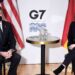 Il Regno Unito afferma che l'Occidente conterrà "aggressori" mentre i ministri del G-7, gli alleati si riuniscono