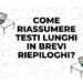 Come riassumere testi lunghi in brevi riepiloghi?