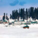 Inizio del periodo invernale più rigido del Kashmir 'Chilla-i-Kalan'