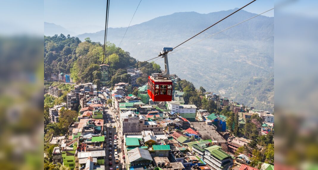 La funivia di Gangtok riprende a funzionare
