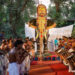 Per la prima volta, questo tempio del Kerala sostituisce gli elefanti vivi con "elefanti robotici" per i rituali