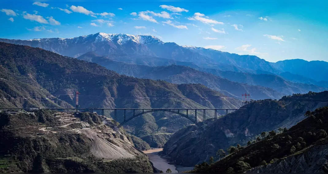 Chenab Bridge: allora e ora il ponte più alto del mondo