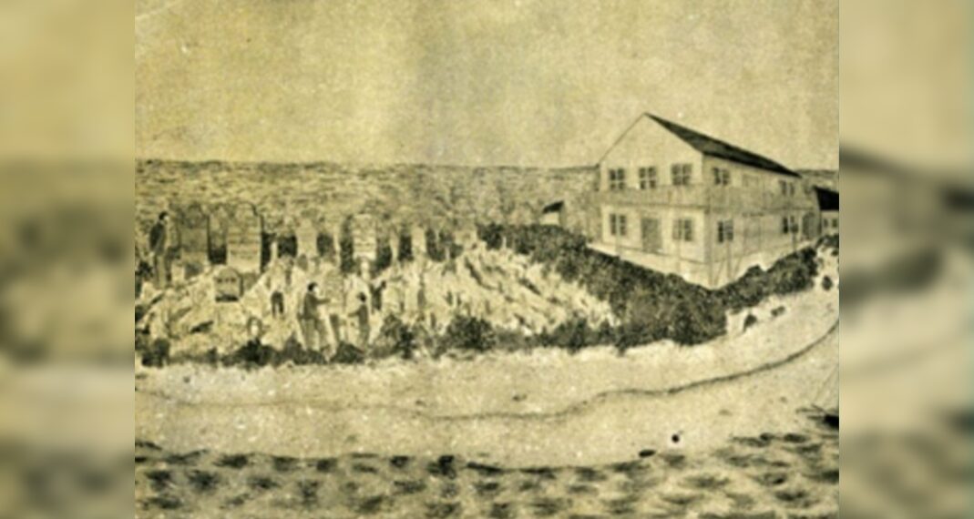 Gli archeologi scoprono sott'acqua un ospedale e un cimitero del XIX secolo!