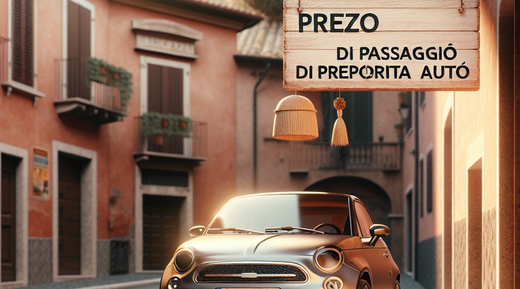 Guida Definitiva al Prezzo del Passaggio di Proprietà Auto: Tutto quello che Devi Sapere
